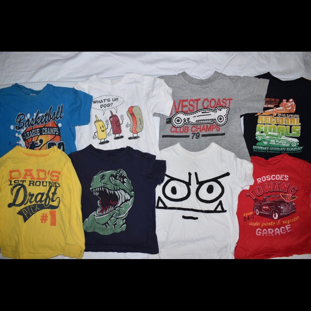 Bundle of 7 Boy’s 4T T-Shirts